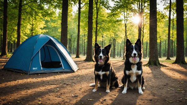 Imaginez-vous dans le camping domaine des chênes, un paradis pour chiens